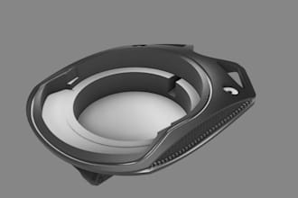 do 3d modeling and drafting using fusion360, solidworks