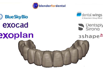 installation exocad 3shape b4d and etc
