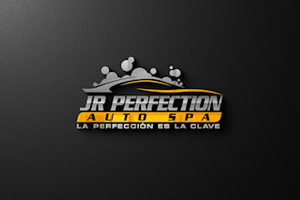 create a sleek minimalist automotive service logo design