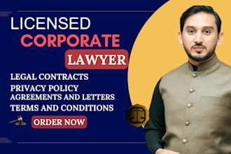 draft legal contracts, agreements, nda and custom privacy policies