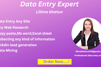 do b2b lead generation and data entry web reasearch  jobs