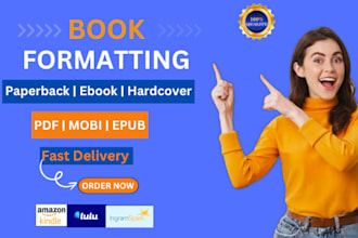 format book for amazon kdp paperback and ebook formatting