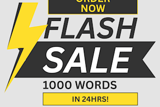 edit up to 1000 words in 24hrs