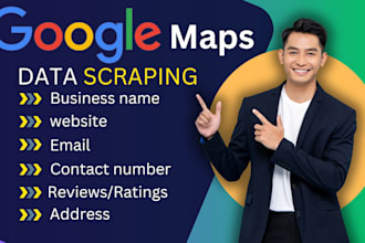do scrape google map data for lead generation, b2b data lead generation