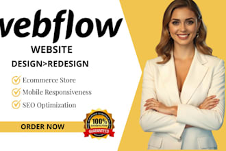 design and redesign your webflow website design