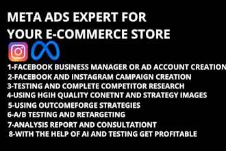 be the meta ads expert for your e commerce store