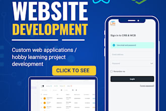 do custom website development e commerce personal business