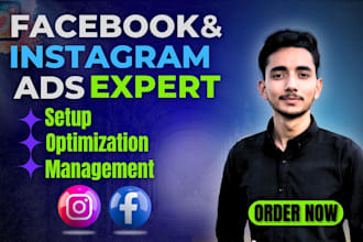 run meta ad on fb and instagram, meta facebook ads manager, fb marketing