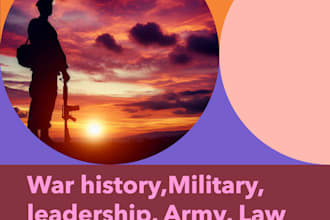 research war history, army leadership, military, law enforcement case study