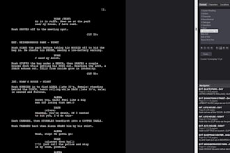 edit your novels, scripts, and other creative projects