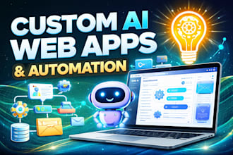 create an ai web app or workflow saves time