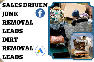 generate junk removal leads dumpster leads dumpster rental cleaning leads