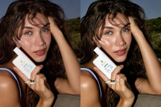 high end beauty fashion retouching for brands and photographers
