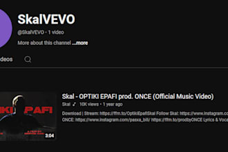 upload and distribute your music video on vevo