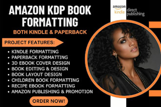 publish book on amazon kindle kdp, amazon kdp book publishing, book formatting