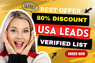 build an active, verified, and targeted email list in the united states USA