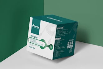3d box packaging design box label design product packaging mailer box design