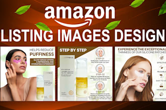 design amazon listing images or amazon product photography editing
