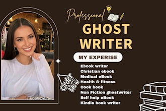 be your romance book writer self help ebook memoirs and children ghostwriter