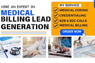 generate medical biling payment posting medical coding credentialing rcm service