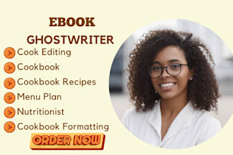 write and design cookbook recipes book cookbook design meal plan ebook layout