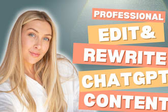 manually edit, rewrite ai content, rewrite chatgpt content, humanize ai content