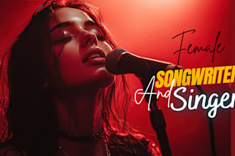 be female singer in english, spanish, french, italian, portuguese for any genre