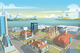 draw environment concept art and background