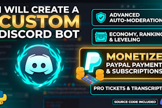 create a custom discord bot