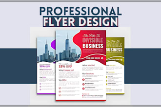 create clean and professional real estate business flyer, animated event in 24hr
