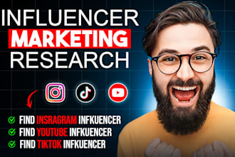 research best youtube influencer and instagram influencer email lists for you