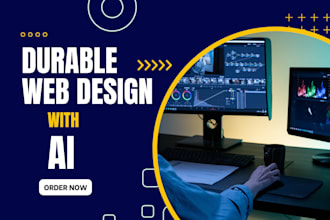 design durable ai website 10web ecommerce odoo website