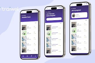 do figma to flutter mobile app design for ios and android app using flutter