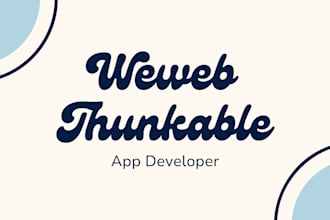 develop no code web app website with plasmic thunkable weweb