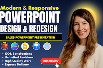 design sales powerpoint presentation, same day powerpoint or urgent presentation