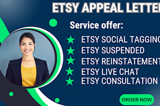 do etsy reinstatement appeal letter for etsy suspension etsy reopen