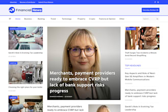 publish news on financial news