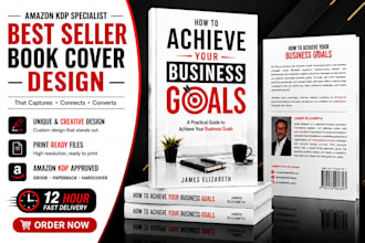 do book cover design, ebook cover, book cover, amazon kdp cover, non fiction