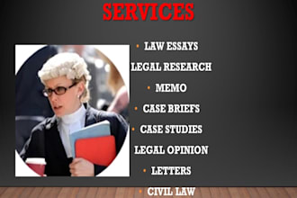do law, memos, history, legal research, case briefs and business law