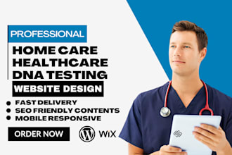 design home care, healthcare dna testing, nonprofit, healthcare staffing website