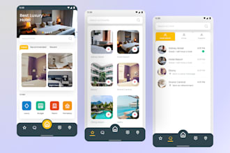 develop hotel booking app, flight booking app, hotel booking website, travel app