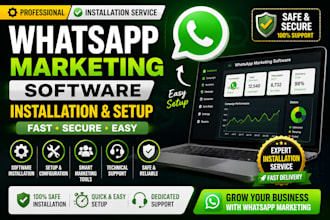 install whatsapp marketing software in your pc