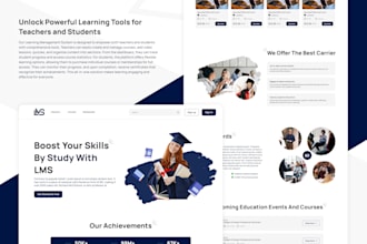 develop and customize lms website