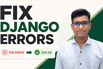 fix django and django rest framework errors