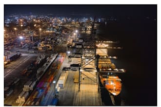 write on port and shipping management