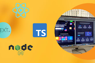 custom web apps with react next node express
