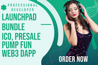 make web3 dapp such launchpad, nft marketplace, presale, staking, pump fun, sui