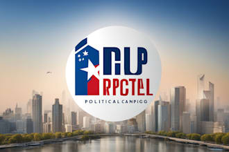 do modern political campaign logo design