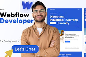 webflow cms responsive design and development
