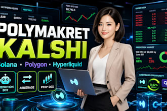 build hyperliquid, perp dex, polymarket, kalshi platforms and bots